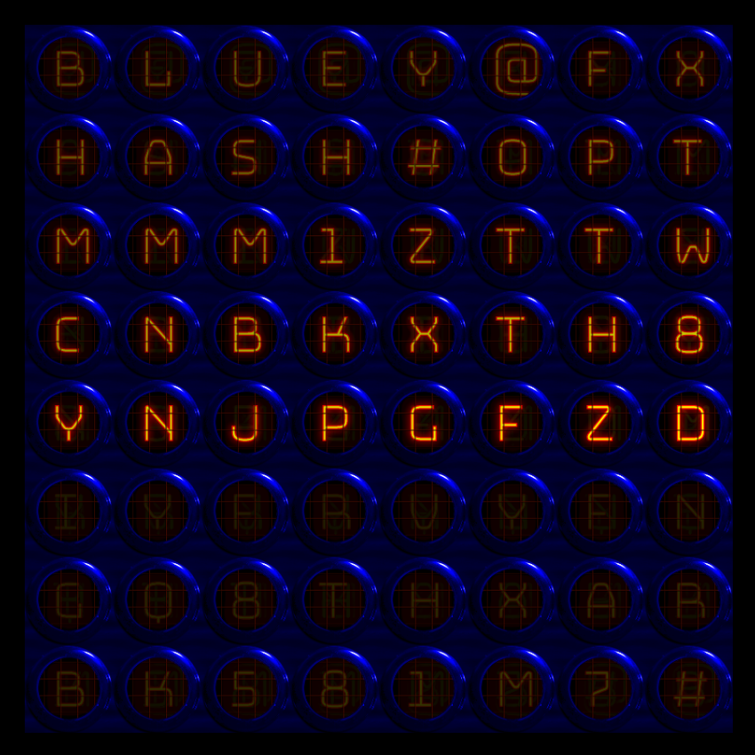 Nixie Tubes #14 static token preview