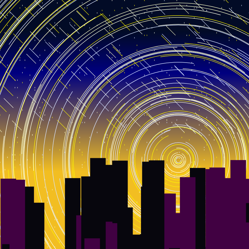 Starry sky #24 static token preview