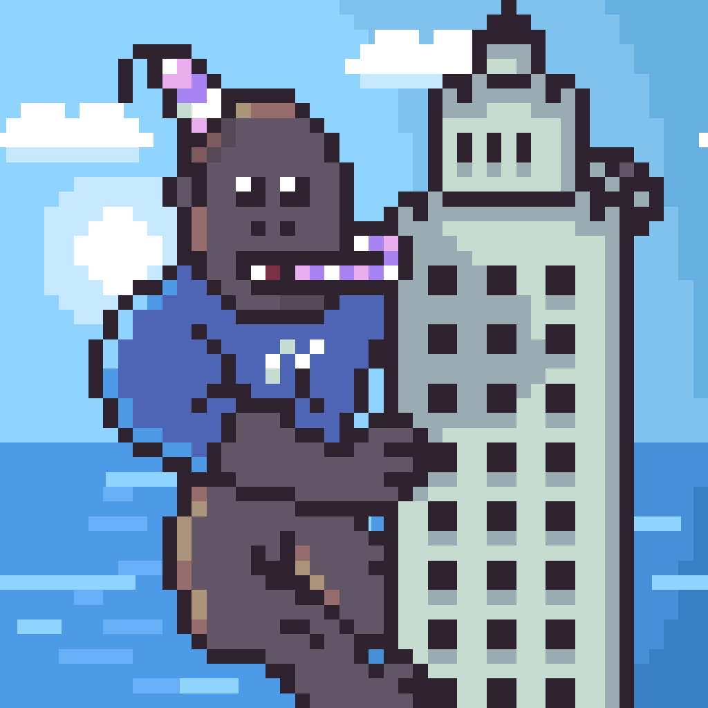 pixel-kong #9 static token preview