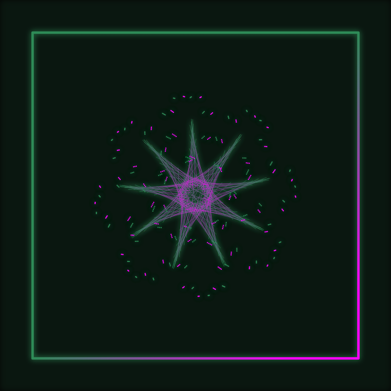 The Future Rerun - NeonFlora #6 static token preview