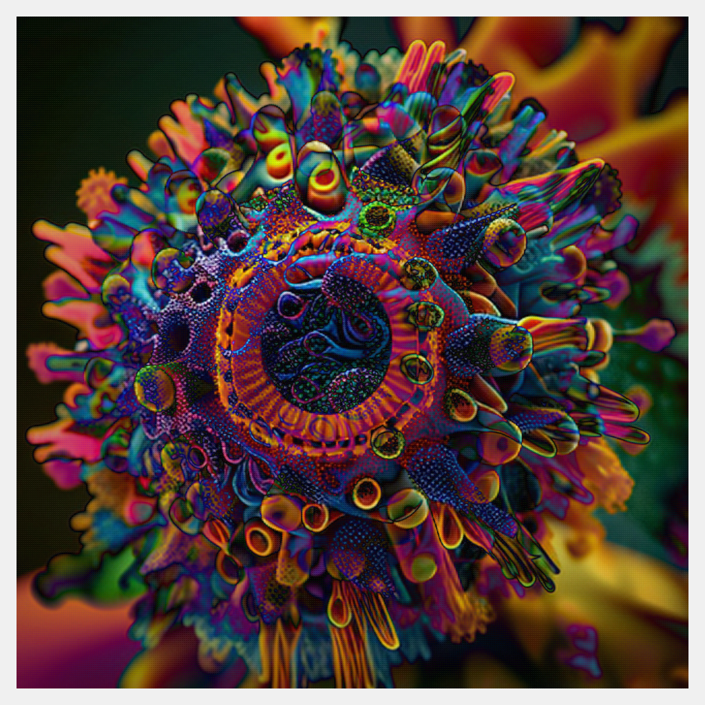 Viral Refraction #70 static token preview