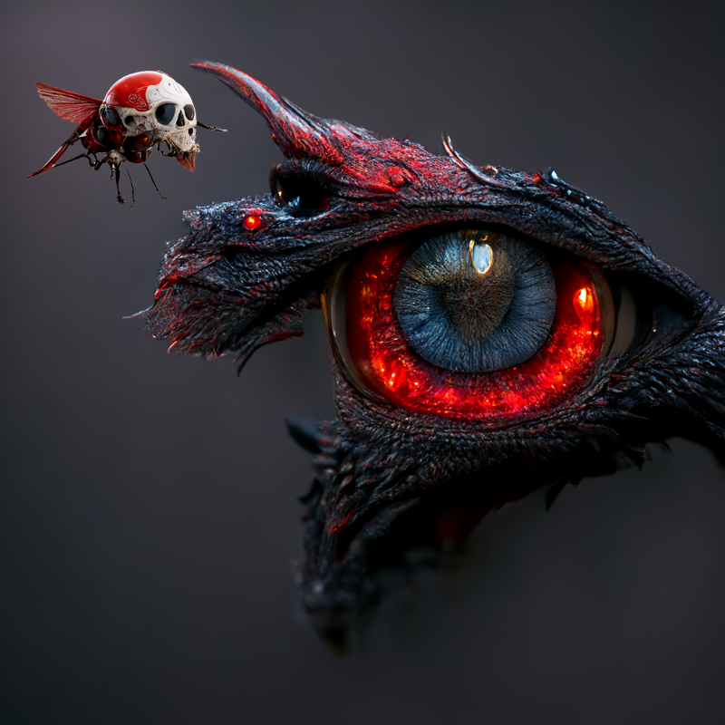 AI Eyes and Insect #5 static token preview