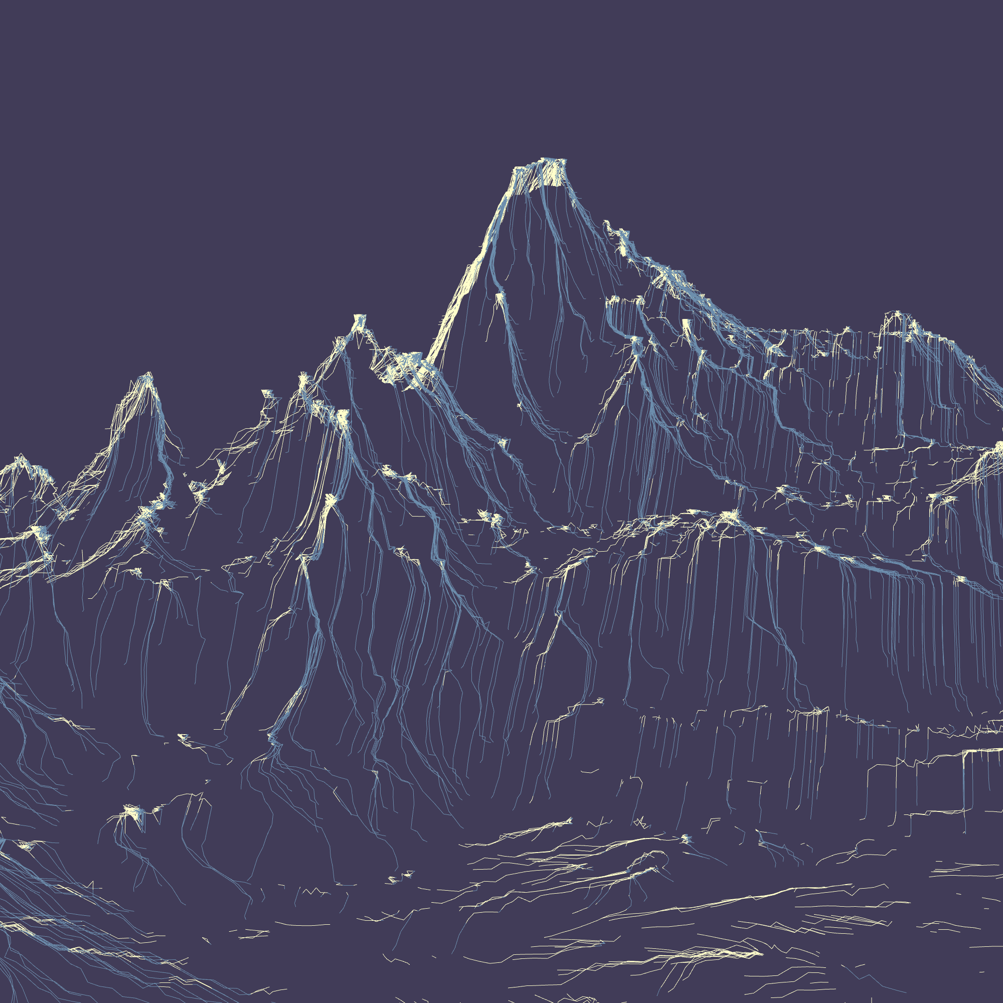Ridge Scribbles #22 static token preview