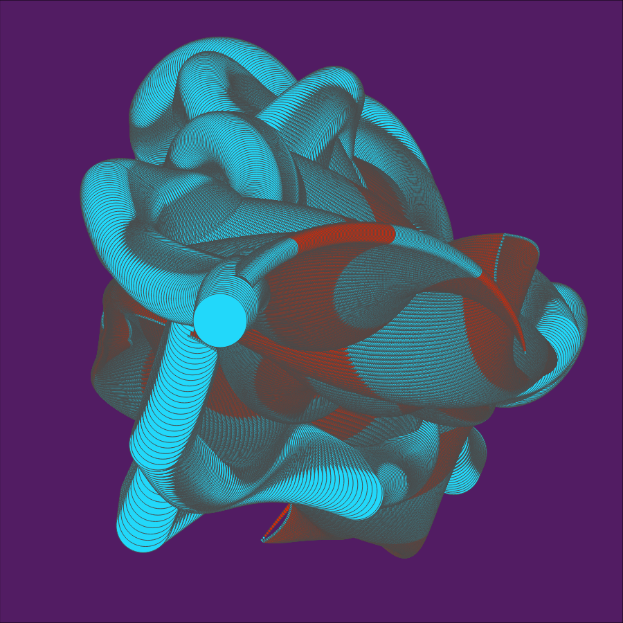 Warping Wobbling Worms #4 static token preview
