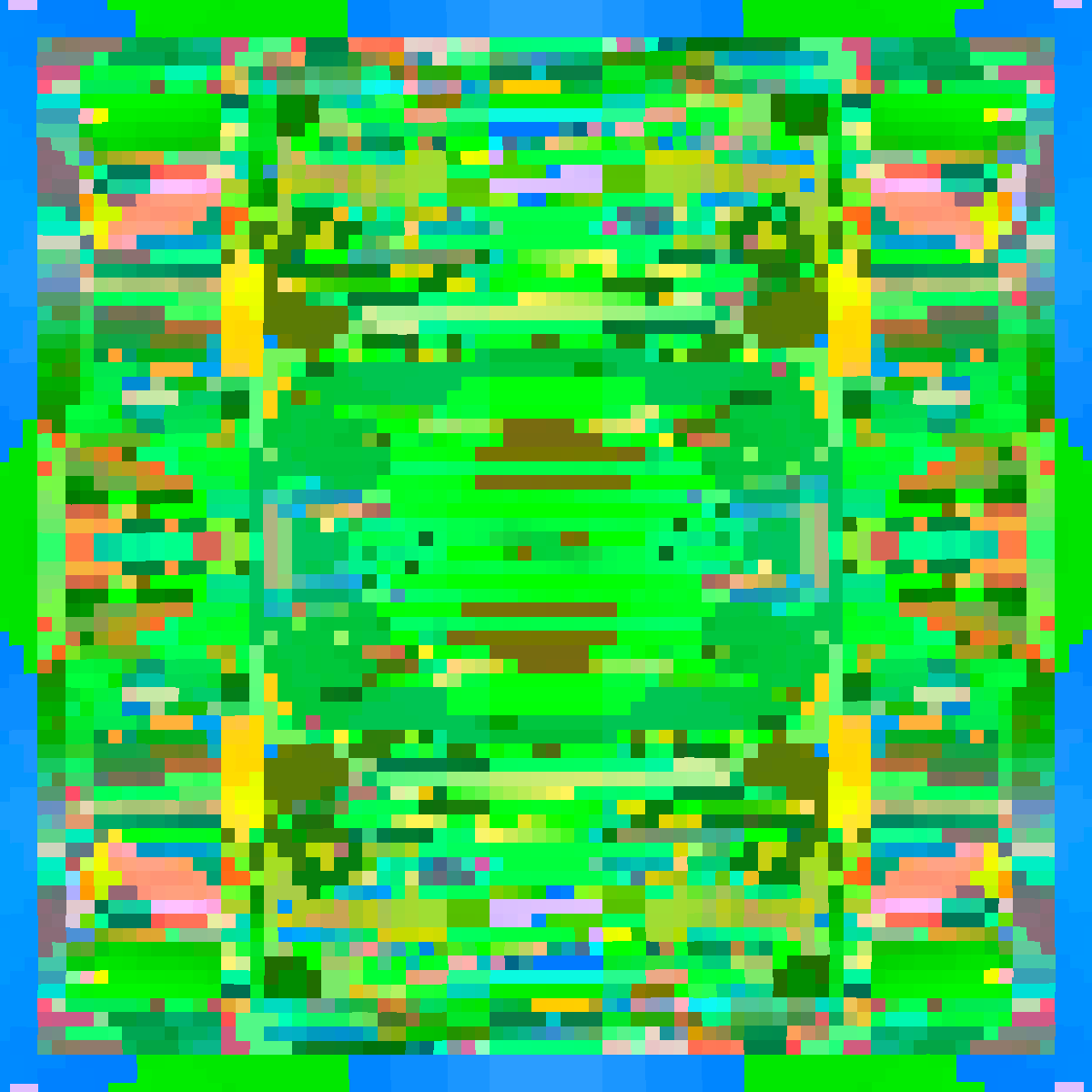 Psychedelic Dance of Pixels #17 static token preview
