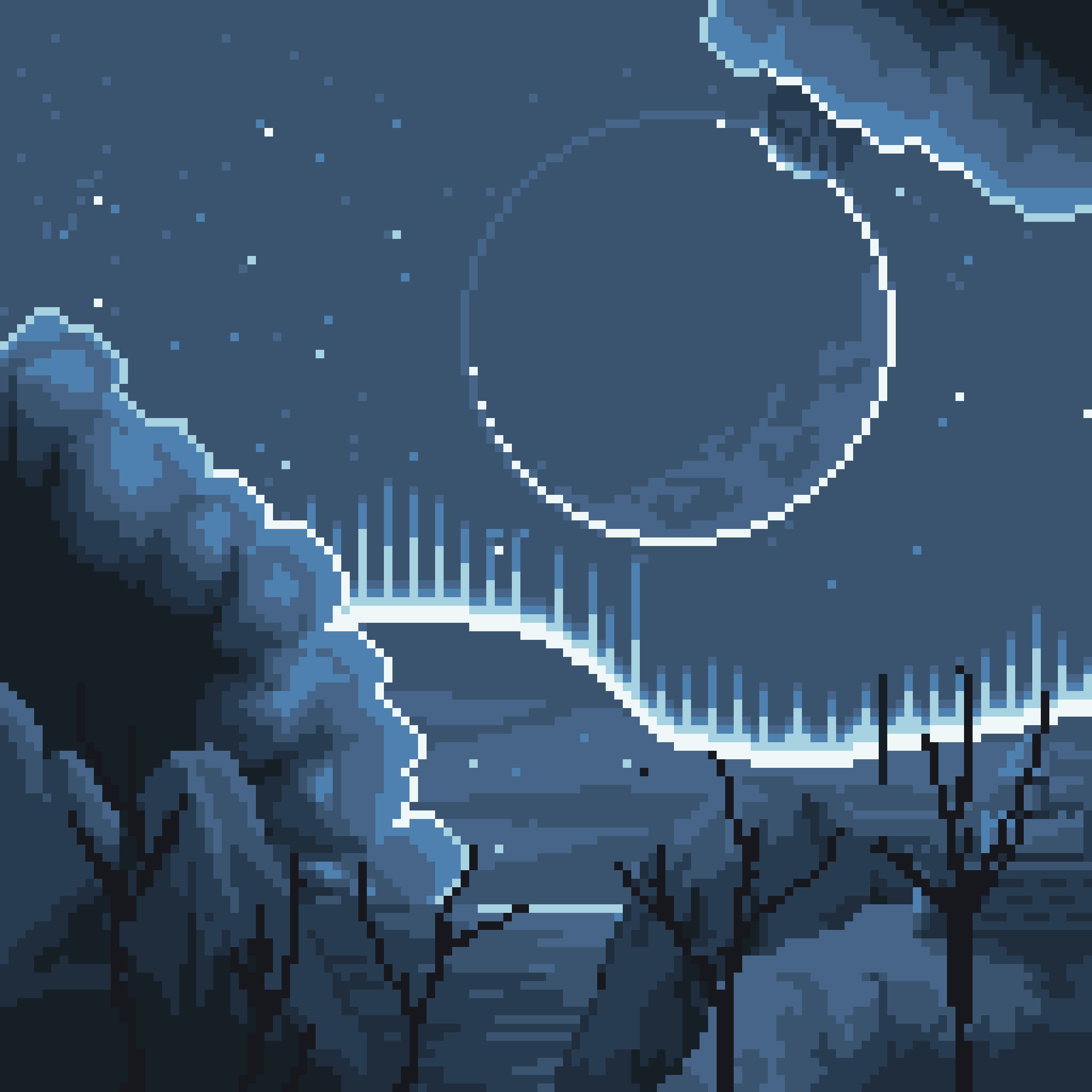 Stories of a Blue Bit Night #10 static token preview