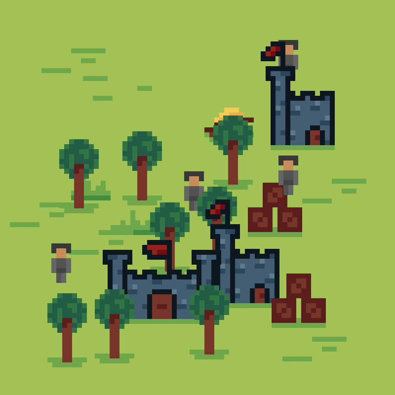Pixel Kingdoms #7 static token preview