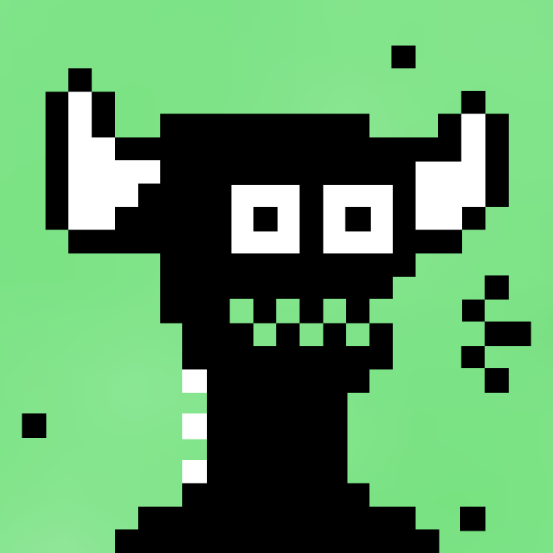 Tez Monsters #1 static token preview
