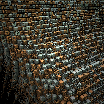 Tired Voxels #12 static token preview