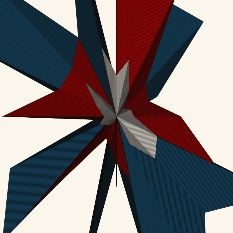 Jagged Star #13 static token preview