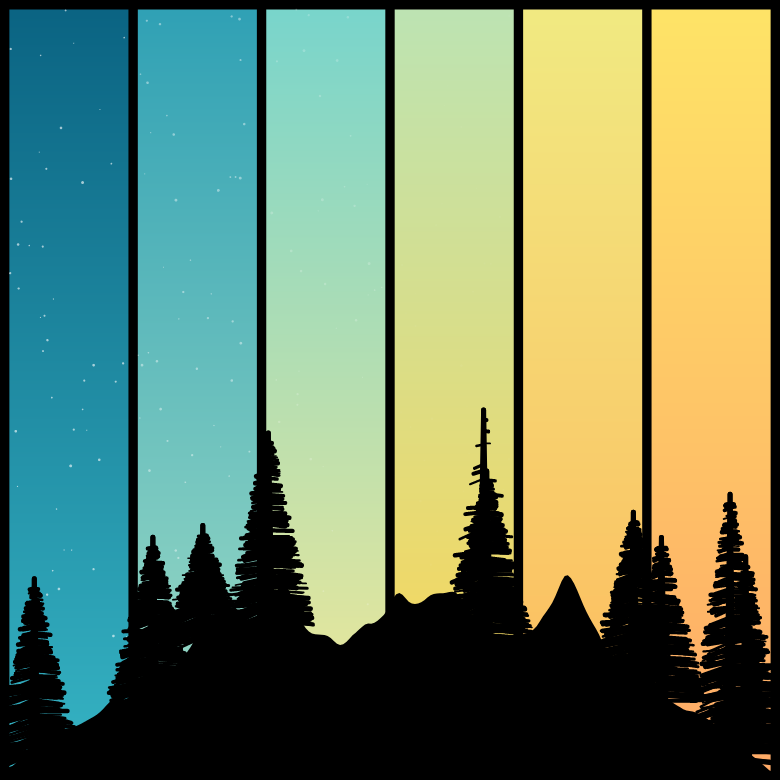 Smoky Mountains #17 static token preview