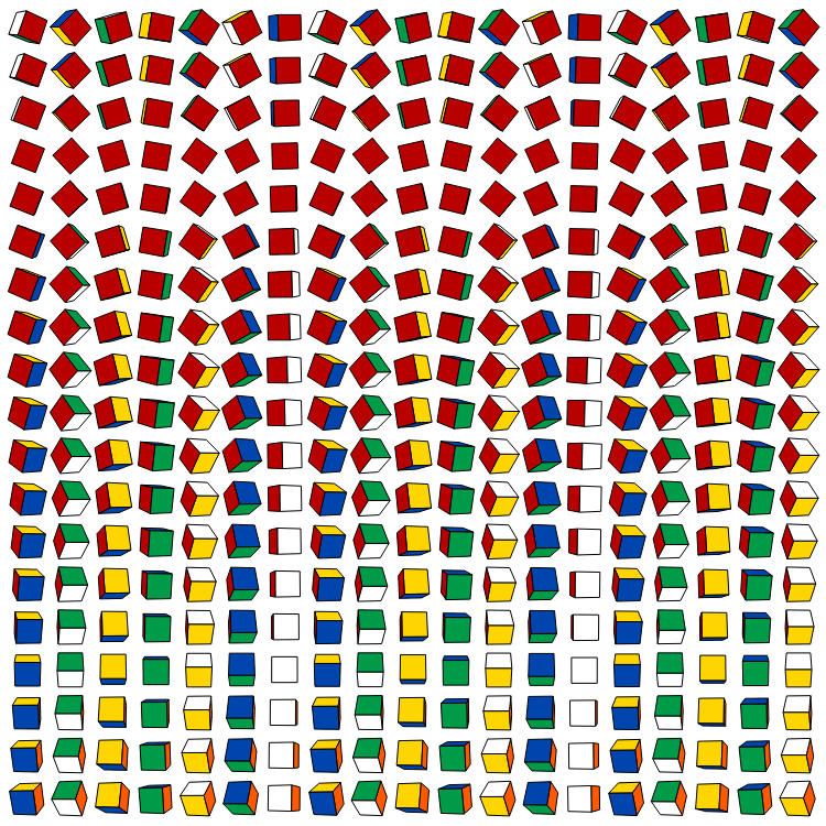 rubikVoxels #24 static token preview