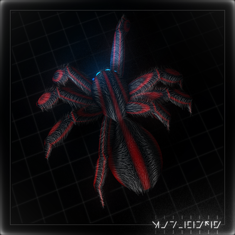 Impure Spiders #6 static token preview