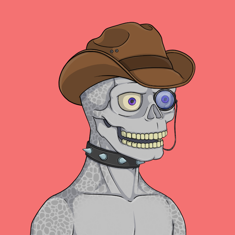 crazy skull club #26 static token preview
