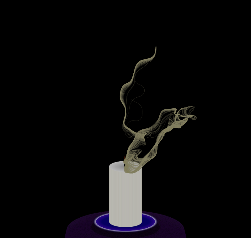 Candle in the Light Breeze #2 static token preview