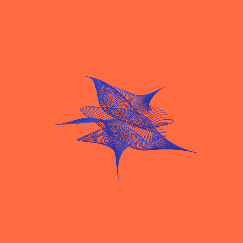 Bezier Jellyfish #13 static token preview