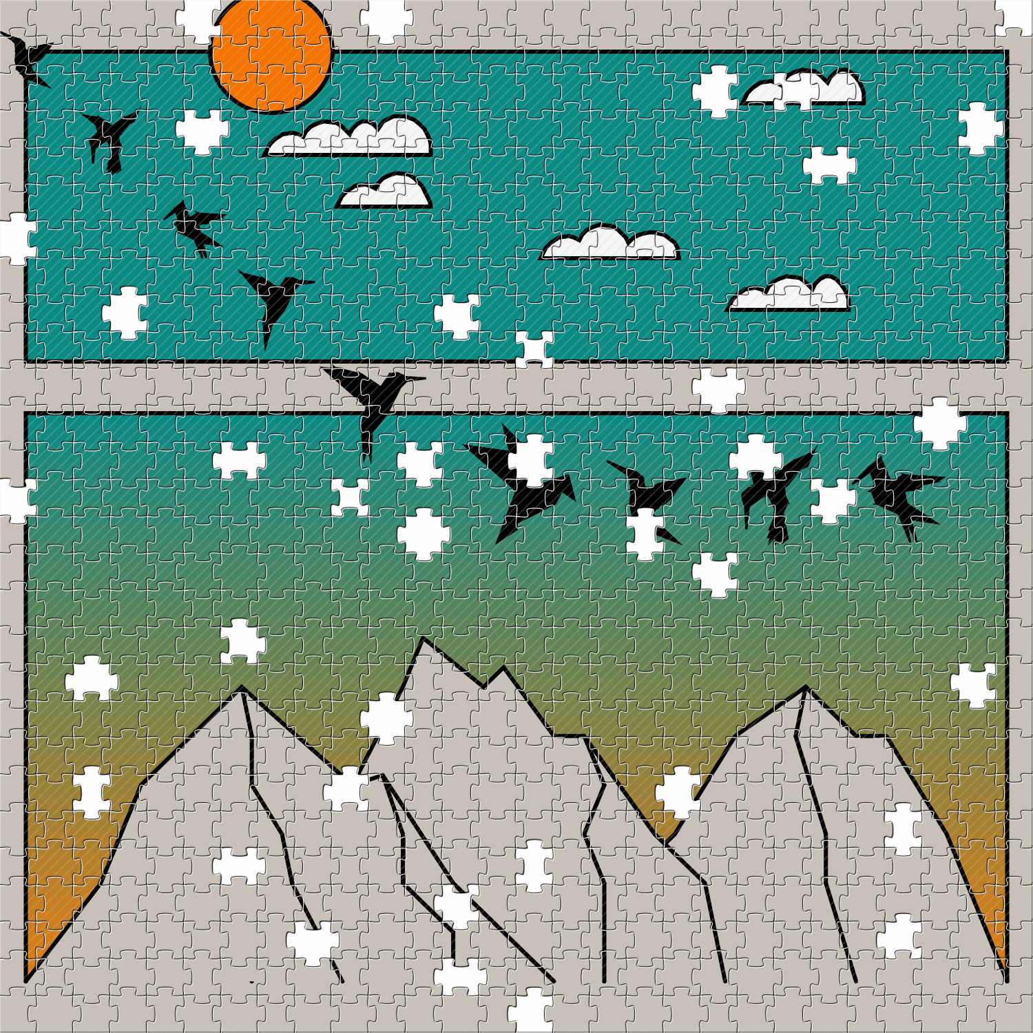 Puzzles & Birds #20 static token preview