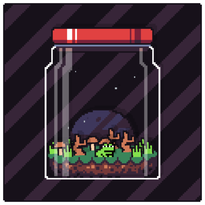 Toad Terrarium #8 static token preview