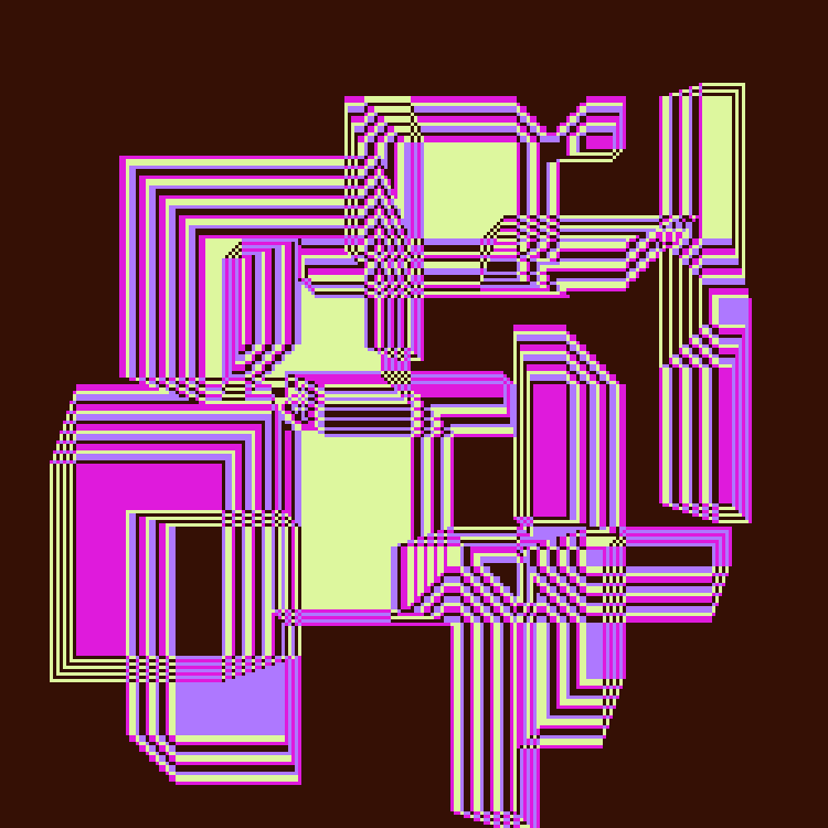 Superimposed Rectangles #12 static token preview