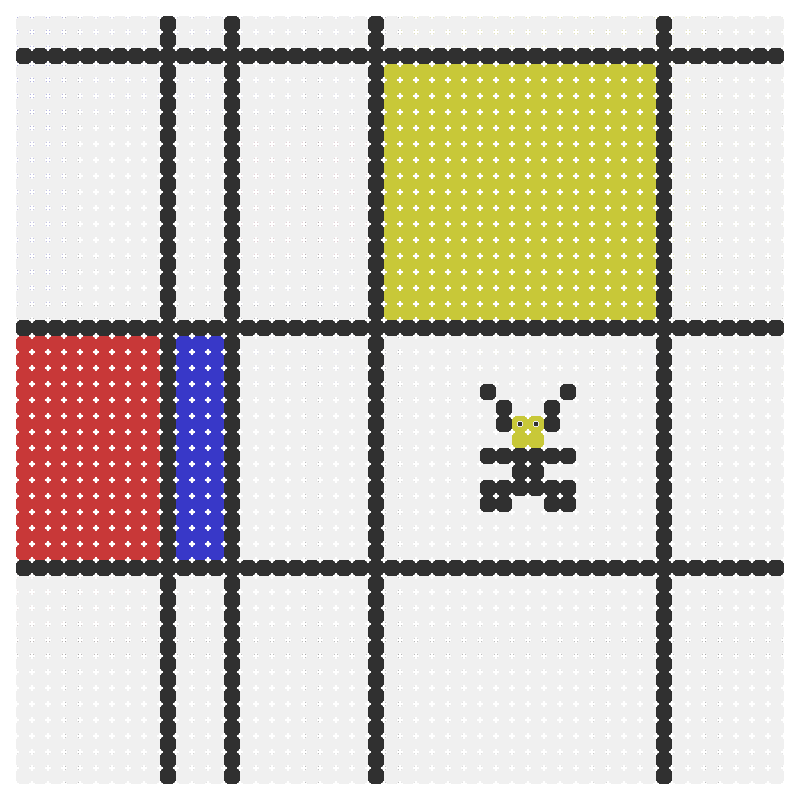 8x8 Pixel Creatures #18 static token preview