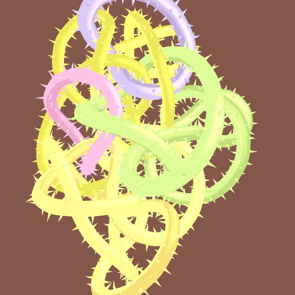 ropes spikes knots #N #20 static token preview