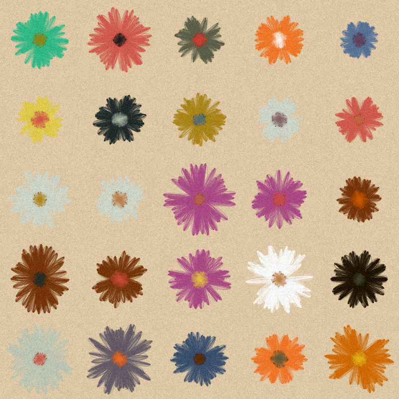 Each day I will buy you flowers #5 static token preview