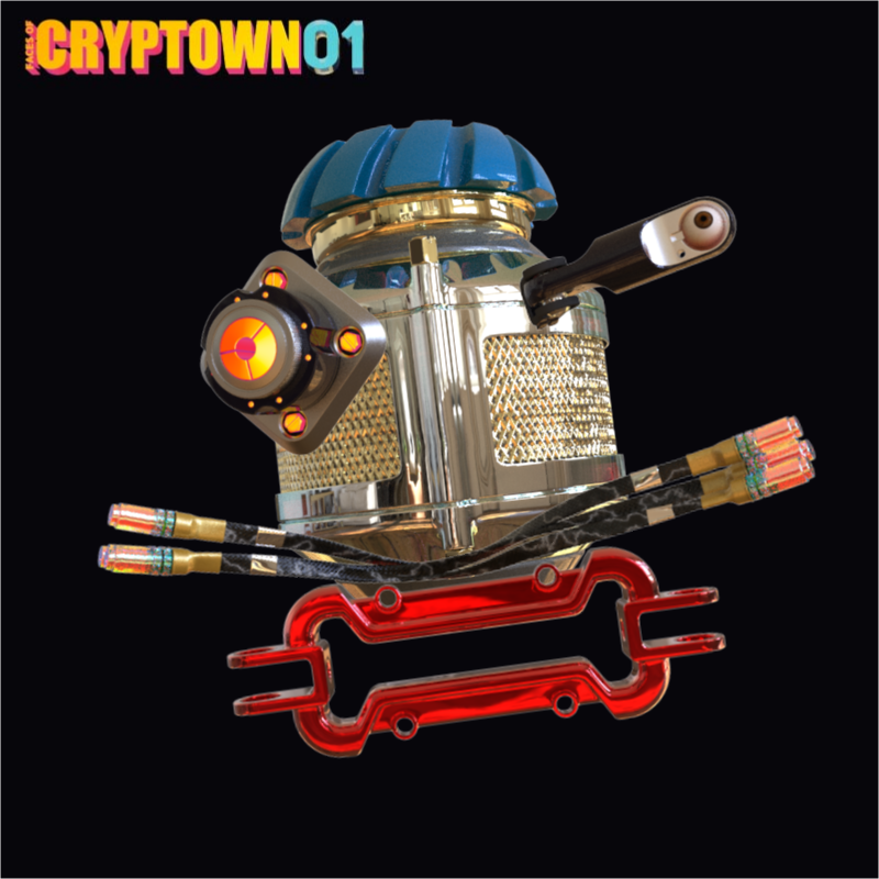 FacesOfCryptown vol.01 #48 static token preview