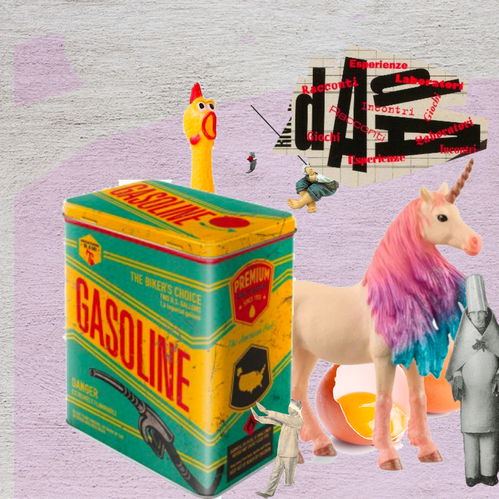 A little dwarf on a unicorn #5 static token preview