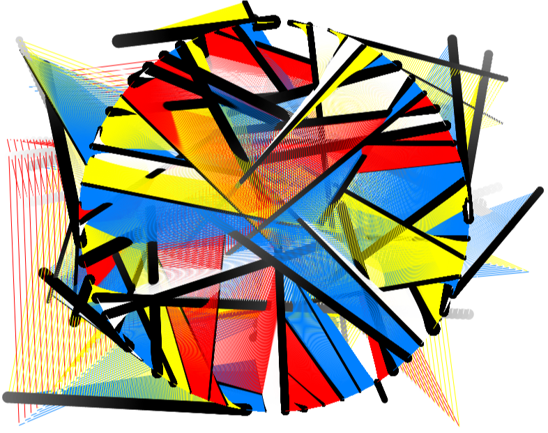 De Stijl Interpolated #24 static token preview
