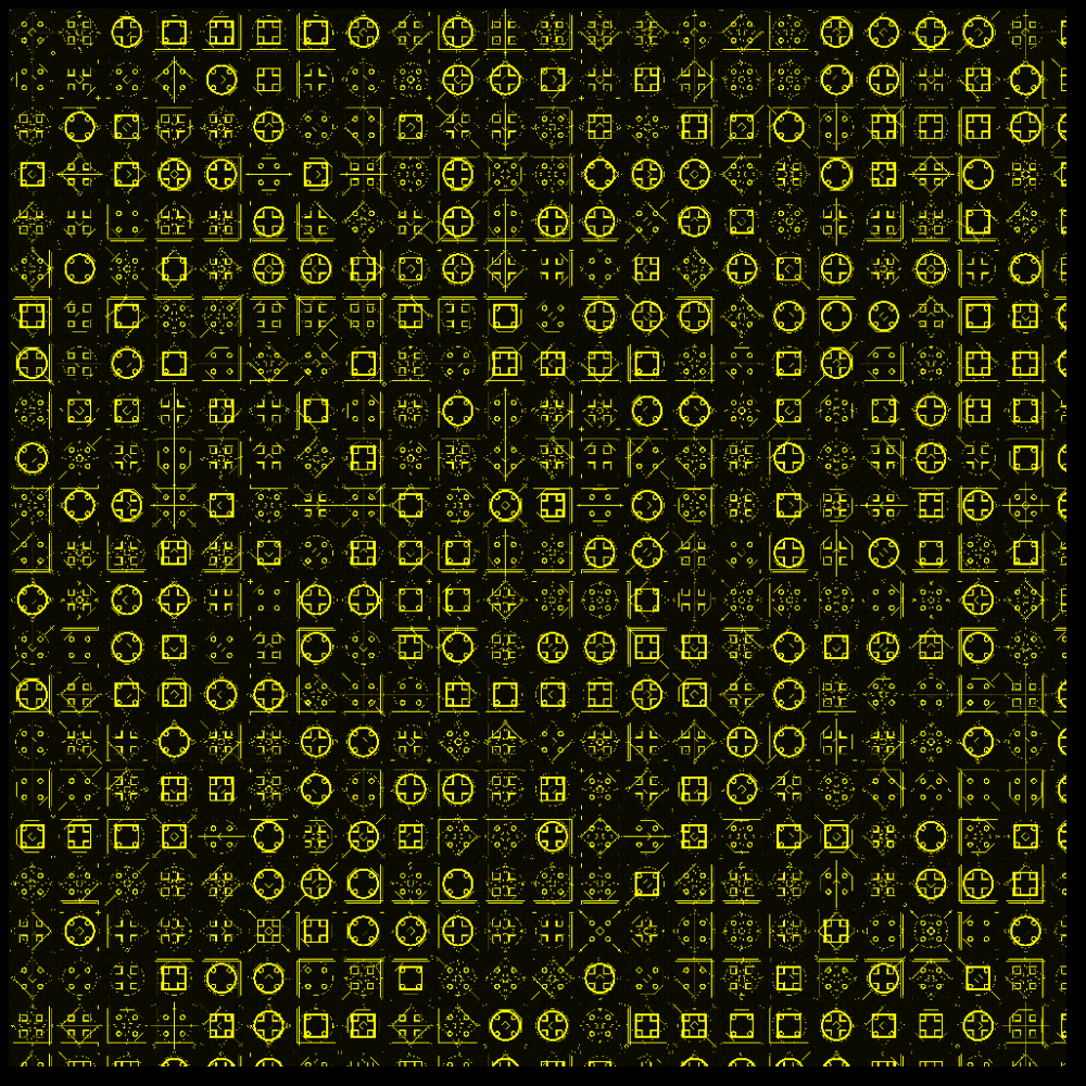 colorized_geometric_pattern #5 static token preview