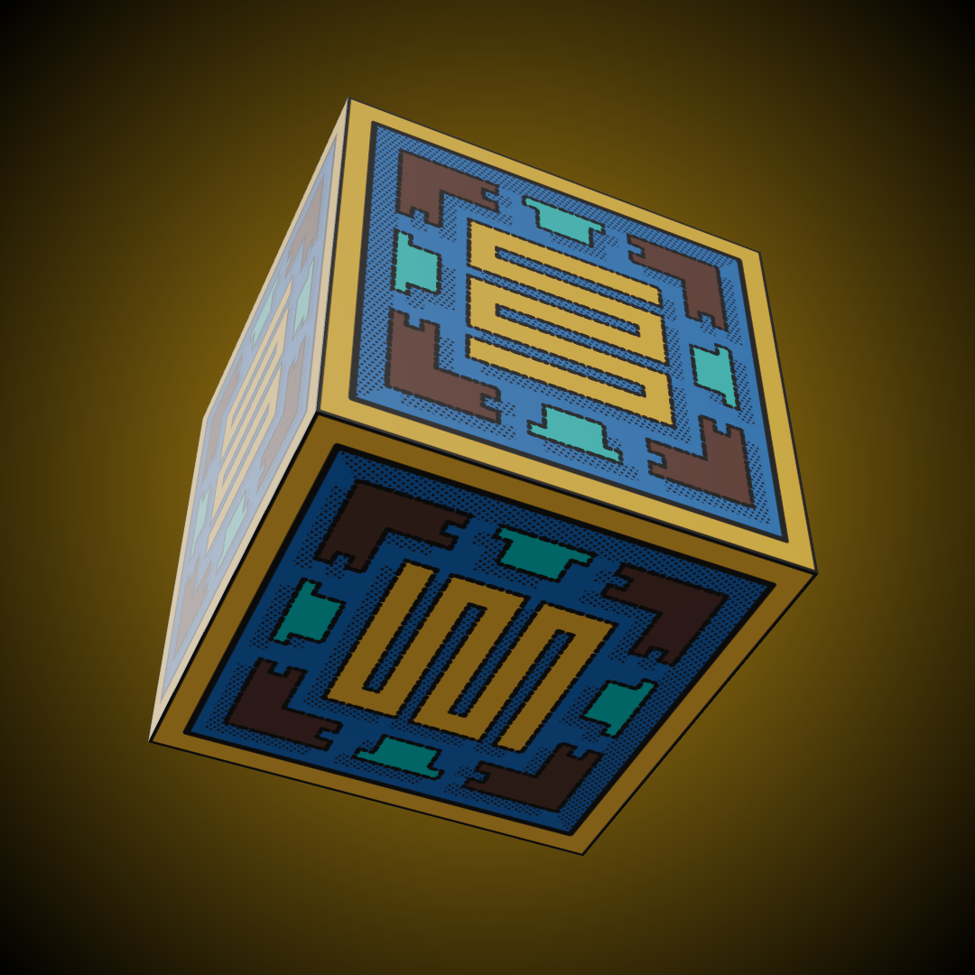 🧊 MYSTERY CUBE GEN1 #4 static token preview