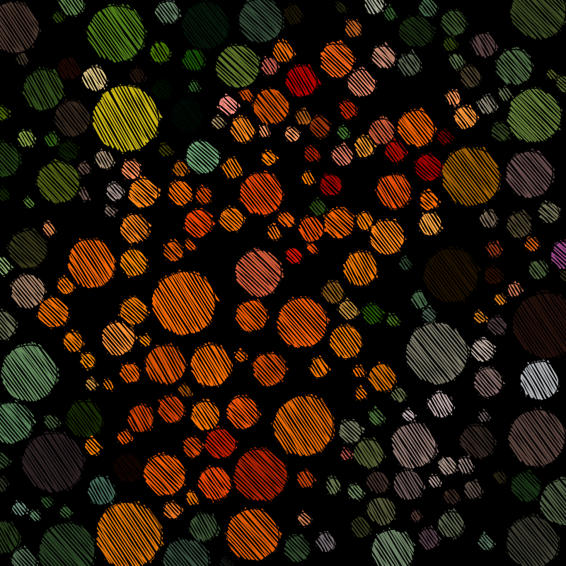 roughly packed flowers #1 static token preview