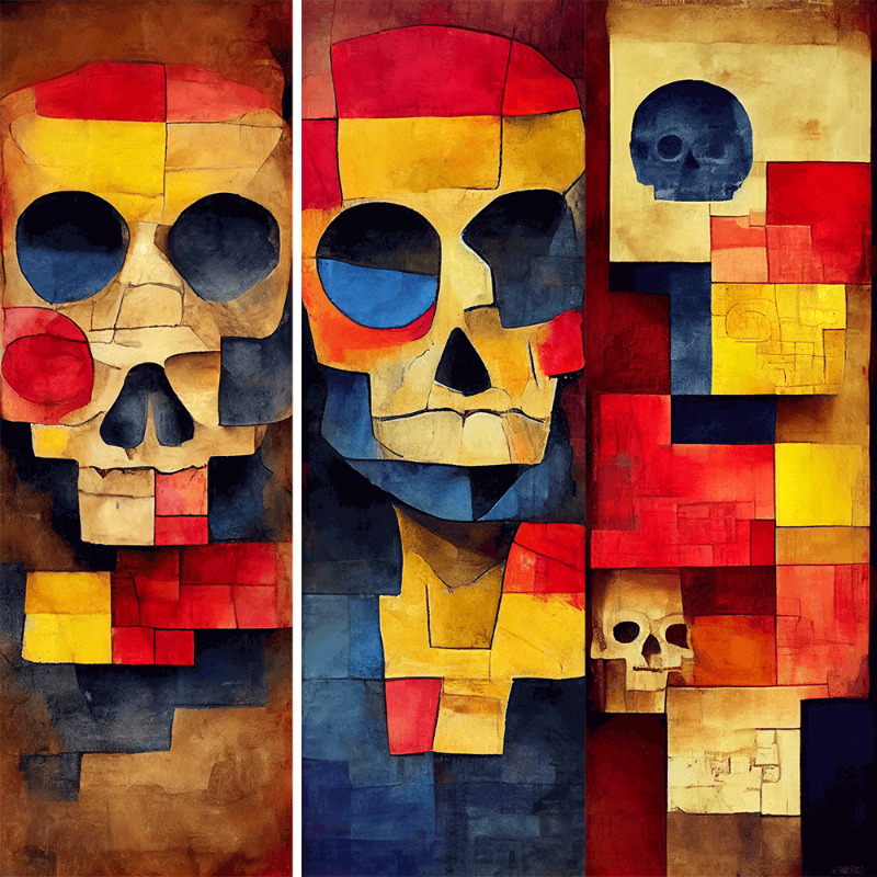 AI Skull #2 static token preview