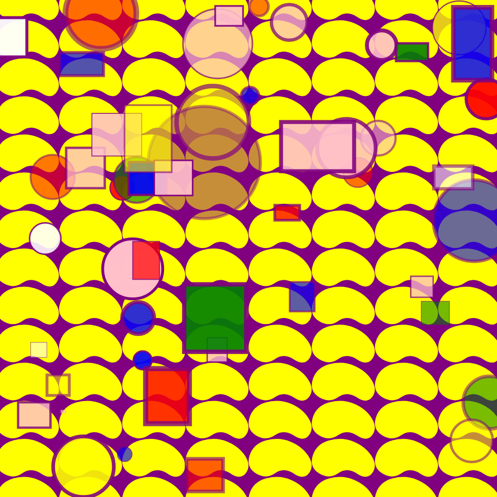 Hectic Shapes #4 static token preview