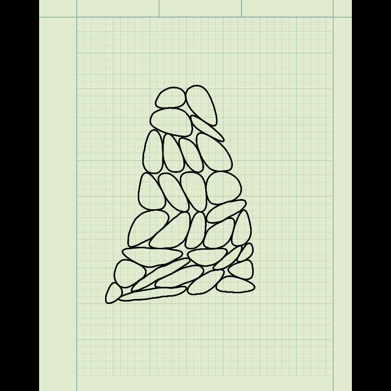 sketch: cairn() #23 static token preview