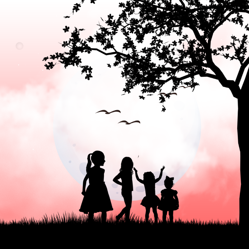 Childhood enthusiasm ...Girls #1 static token preview