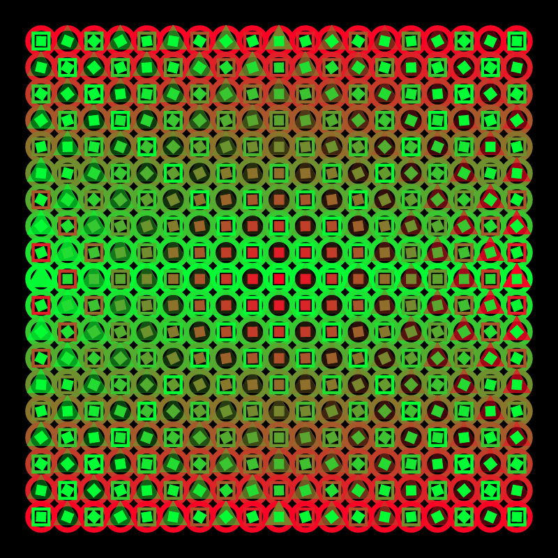 Hyper-Vasarely #5 static token preview