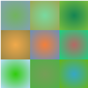 nine gradients project preview