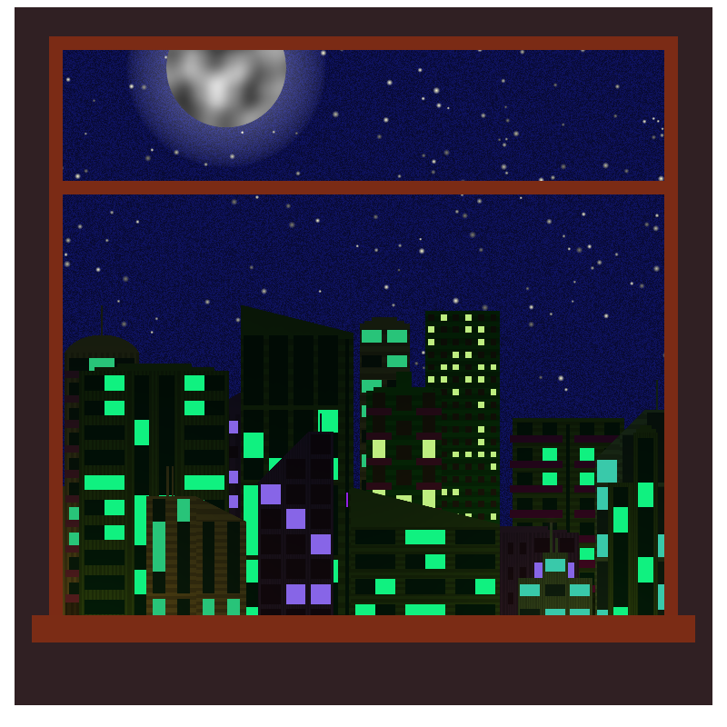 A view to a city #1 static token preview