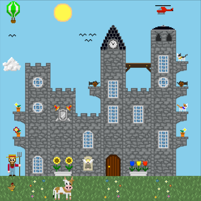 2D Mansion #187 static token preview