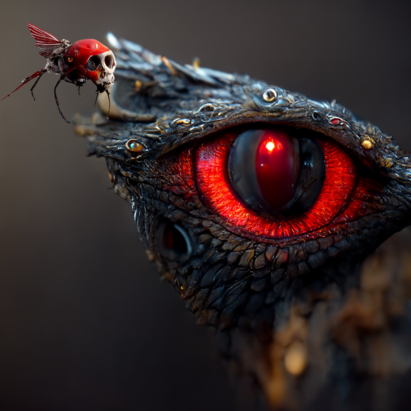 AI Eyes and Insect #9 static token preview