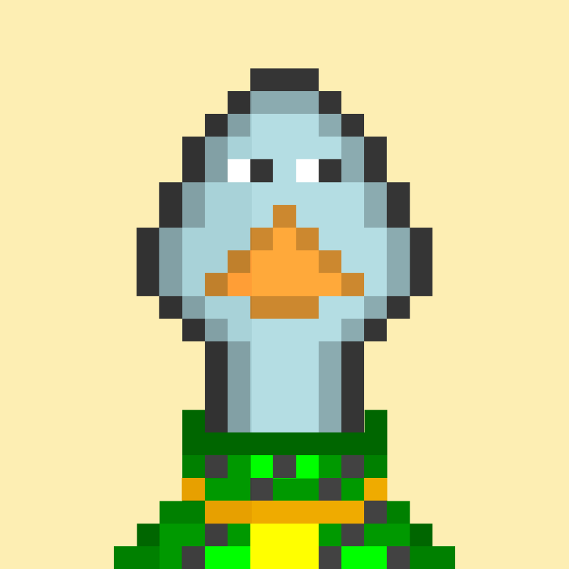 Morixels Goose #8 static token preview
