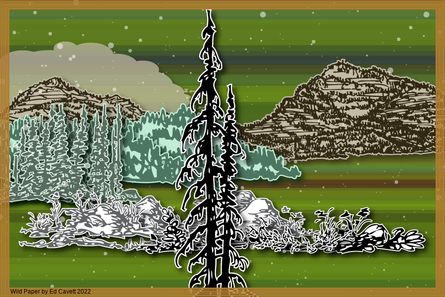 Capture Bigfoot - Wild Paper Series #7 static token preview