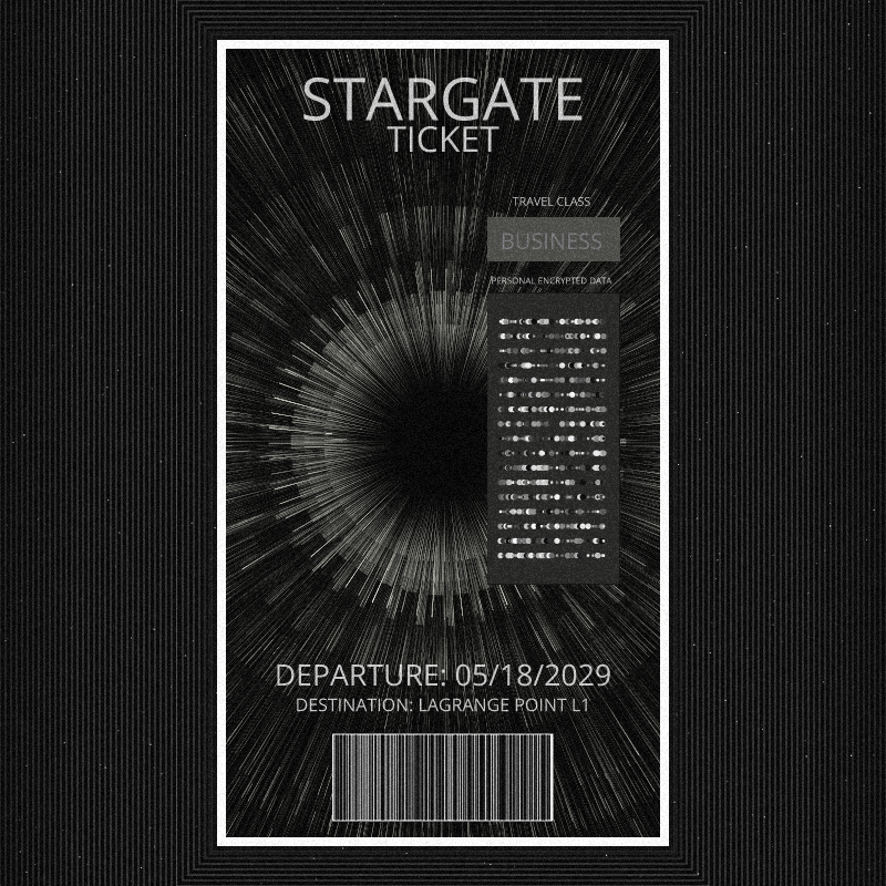 Stargate Ticket #3 static token preview