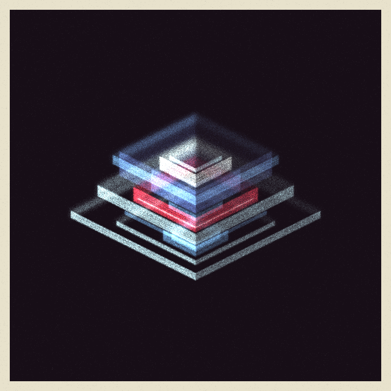isometry II - watercolor #18 static token preview