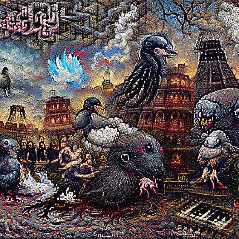 3.5 Pigeons of the Apocalypse #4 static token preview