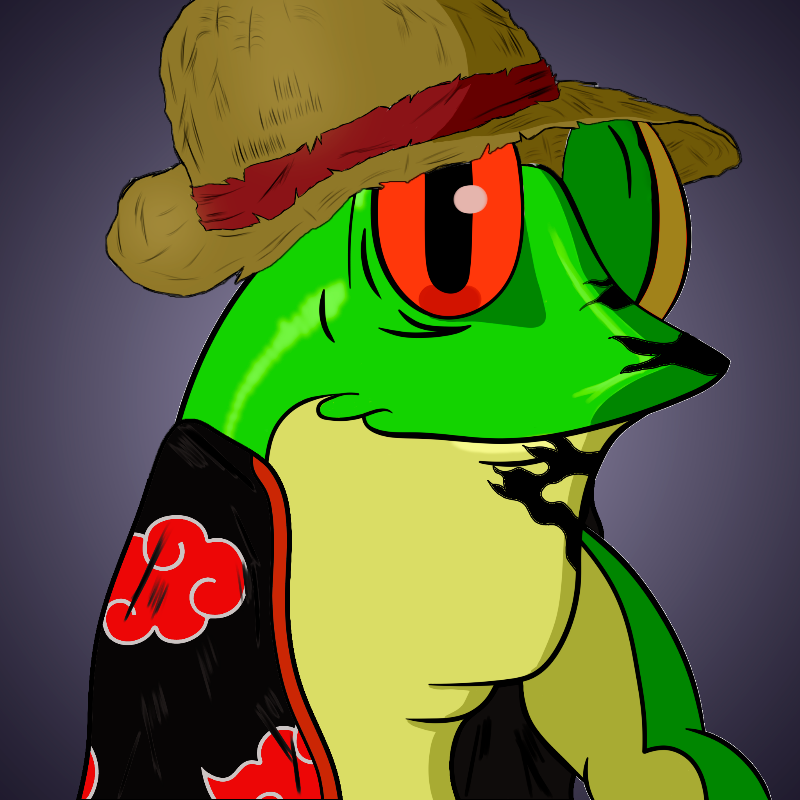 Annoying Frogs in the Anime World #9 static token preview