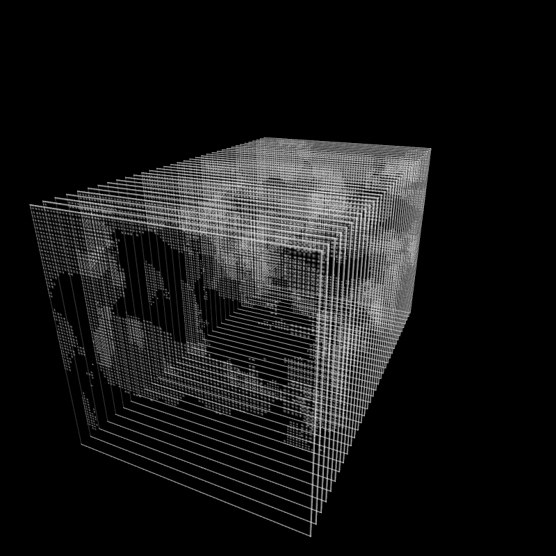 z-pattern : stacked noise #5 static token preview