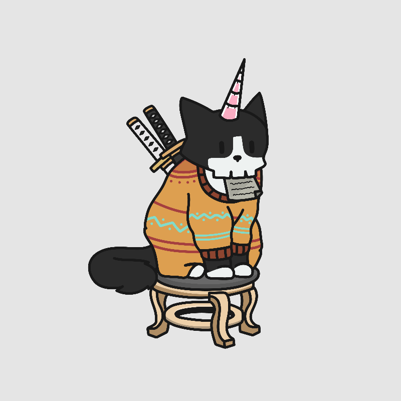 DOOMKATS #340 static token preview