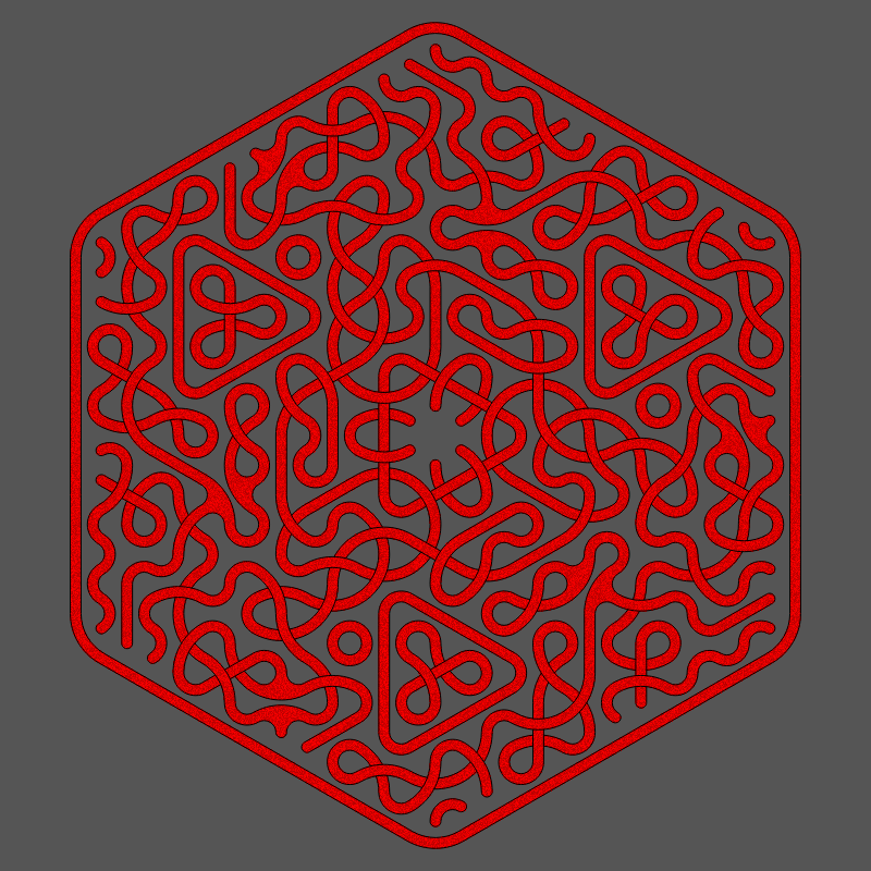 Threefold Symmetry - Dark Variations #18 static token preview
